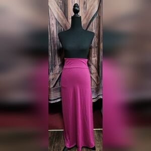 Fushia Long Skirt (Medium)